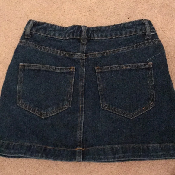 DENIM MINI SKIRT - Picture 4 of 5